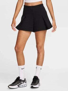 Nike Sportswear Tech Fleece  High-Waisted 3" Pleated Shorts